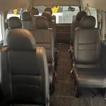 14 seats van inside